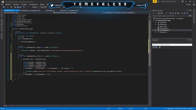 How to make a Login Form in C# EP#2 (Register Panel) смотреть онлайн