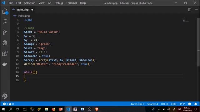 Master PHP from Basics to Advanced: The Complete PHP Course for Beginners [TAGALOG] смотреть онлайн