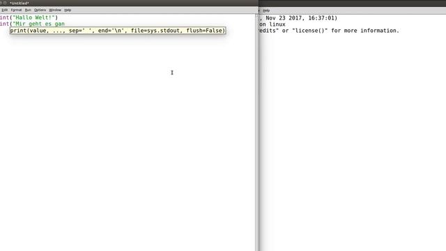 Python für Anfänger, Folge 3: Idle смотреть онлайн