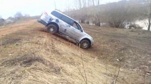 Mitsubishi Pajero Sport в условиях бездорожья