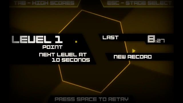 Обзор игры - Super Hexagon (RUS) смотреть онлайн