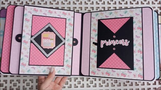 SCRAPBOOK?Photo album for girl/Scrapbooking style/DIY pop up album: How to make one yourself! смотреть онлайн