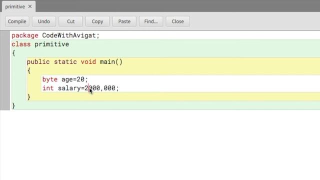 Primitive Data Types | Java Tutorial смотреть онлайн