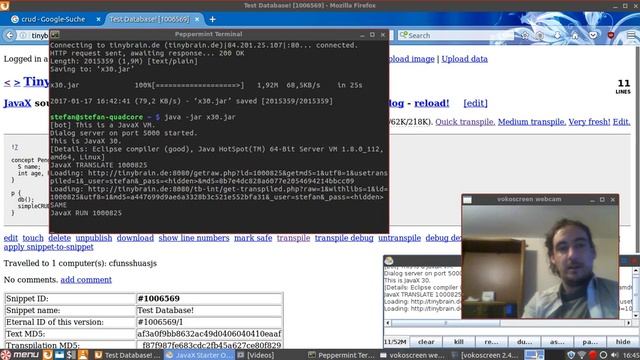 How To Make A CRUD Database In 5 Minutes [Tutorial JavaX] смотреть онлайн