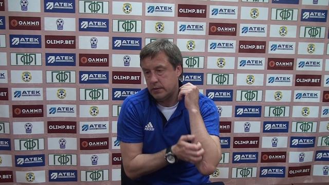 Главный тренер ФК Сатурн Жуков Сергей Николаевич 21.07.19 смотреть онлайн