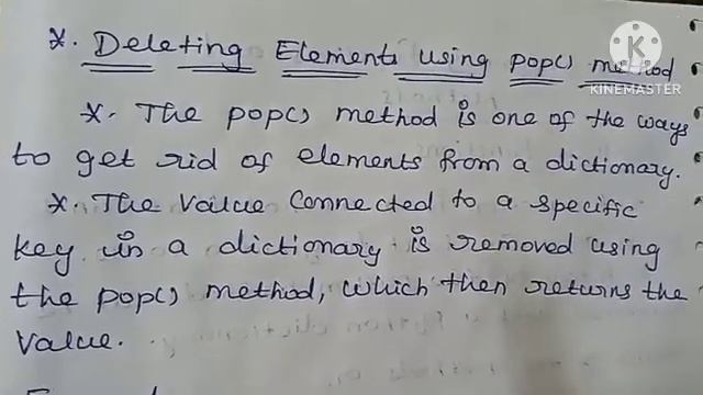 deleting elements in dictionary | python in tamil, #sscomputerstudies , #dictionary, #python смотреть онлайн