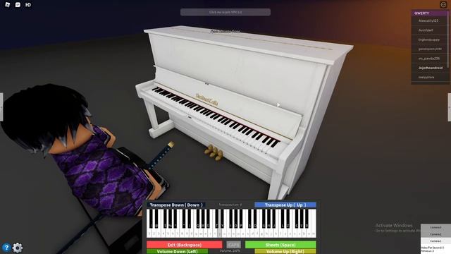 Roblox Piano Unravel (Sheet I Used Below) смотреть онлайн