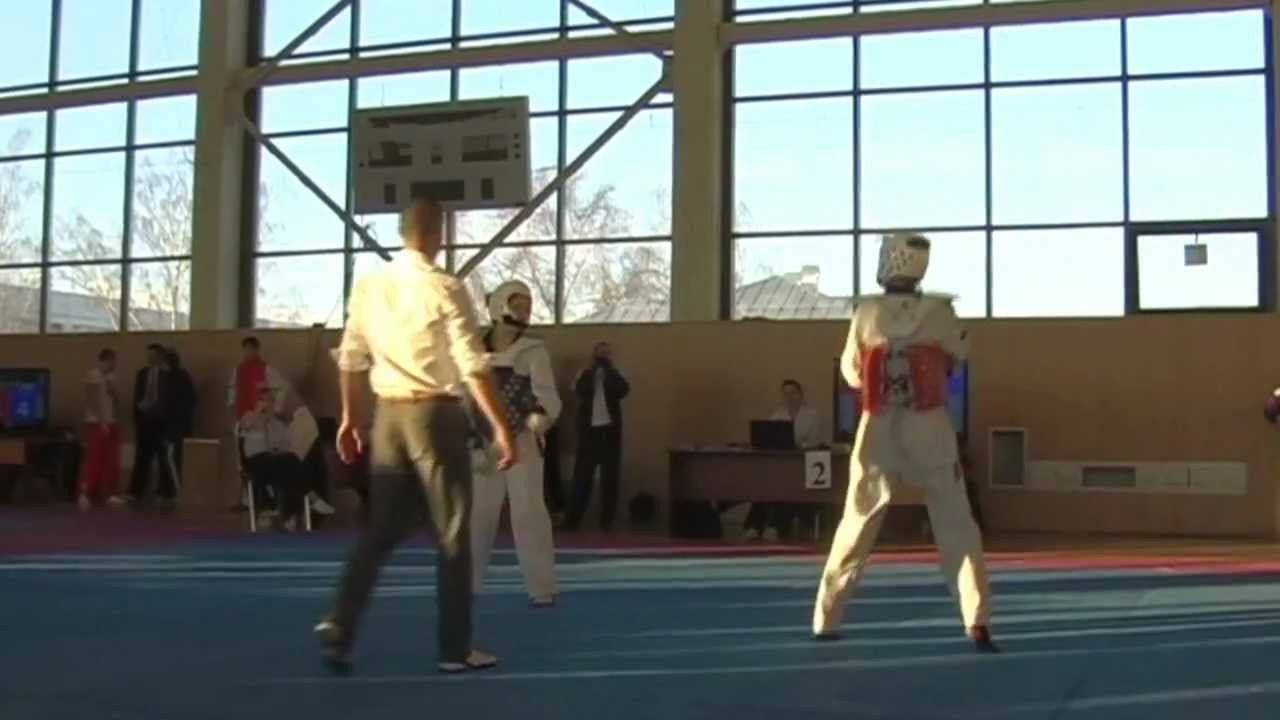 Taekwondo WTF. Турнир клуба Беркут 24.02.2013 Рудерман-Косяева смотреть онлайн