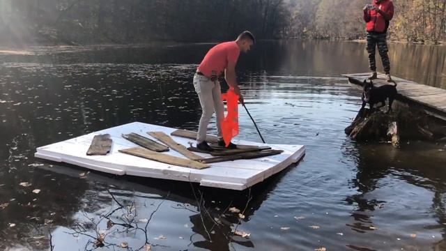 ПЛОТ ИЗ ПЕНОПЛАСТА (Жарим шашлык на плоту) (Шок) смотреть онлайн