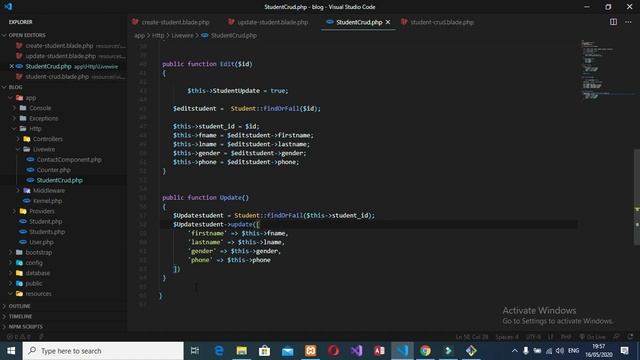 How to Create Laravel Livewire Completely Step by Step Crud (UPDATE) Data смотреть онлайн