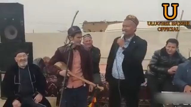 Axror Baxshi Va Ulugʻbek Baxshi Bellashuv Dehqonobodda Toʻyda