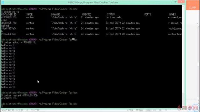7.4 docker系统管理 基础命令 2 смотреть онлайн