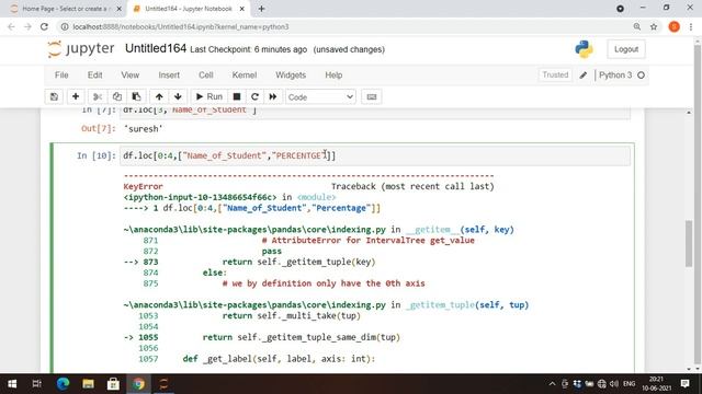 UNDERSTANDING LOC[ ] & iLOC[ ] IN PANDAS смотреть онлайн