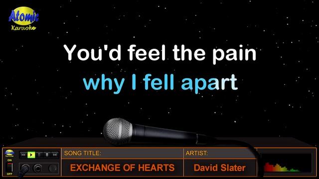 EXCHANGE OF HEARTS - David Slater (HD Karaoke) смотреть онлайн