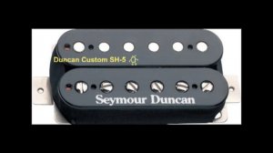 Dimarzio Super Distortion VS Seymour Duncan TB5 / SH5 - High Gain - Myasnikov HBE