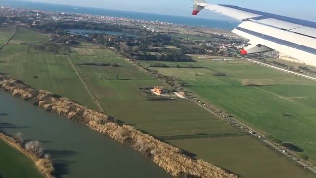 British Airways Airbus A320 flight Landing at Rome Fiumicino | London Heathrow to Fiumicino Roma смотреть онлайн