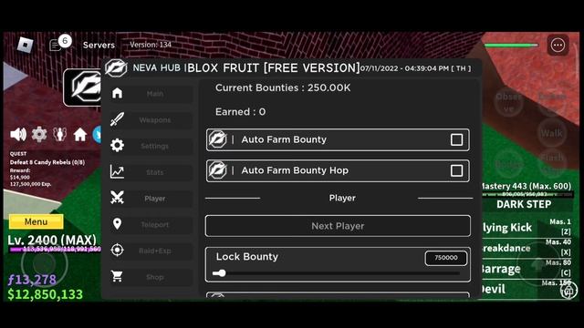 ? แจกสคริปต์มือถือใหม่ล่าสุด !! Blox Fruits 17.3 ? ! ออโต้ฟาม Lv 1-2400(รองรับตัวรันมือถือทุกค่าย) смотреть онлайн
