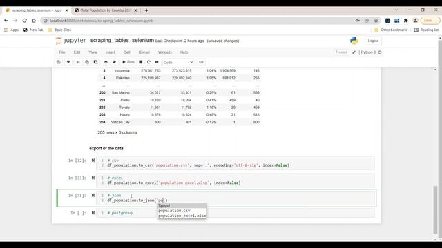 Web Scraping Tables with Python Series - Selenium | Beautiful Soup | API Scraping [Part 3/9] смотреть онлайн