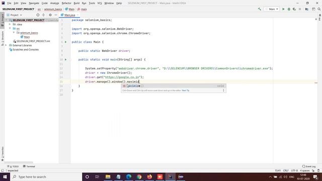 Configure Selenium in IntelliJ IDEA смотреть онлайн
