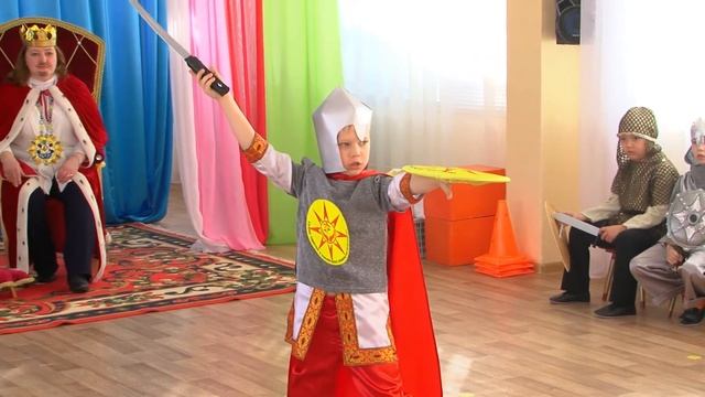 Детский сад Снегирек Рыцарский турнир смотреть онлайн