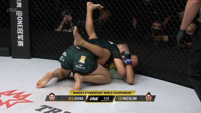 Xiong Jing Nan Vs. Michelle Nicolini | ONE Championship Full Fight