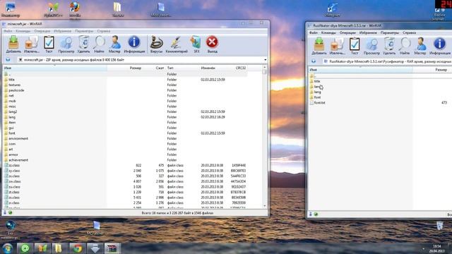 Как установить русификатор для minecraft 1.5.2 (1.5.1) смотреть онлайн