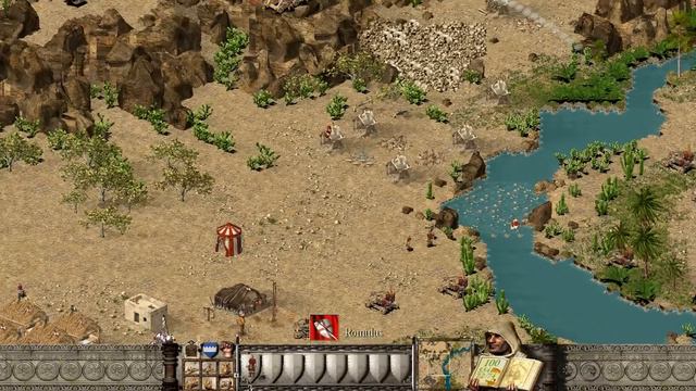 Прохождение Stronghold Crusader HD Часть 33 - Туманная река смотреть онлайн