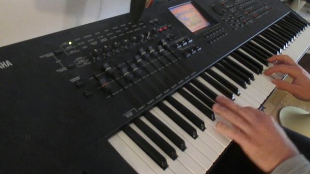 SYNTH DEMO #16 Playing Jean-Michel Jarre on Yamaha Motif XF7 Keyboard - Part I смотреть онлайн