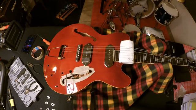 Pickup upgrade | Sound test - Epiphone Casino смотреть онлайн