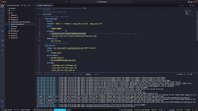 Chat Web App Using Java WebSocket & Docker | Server & Multiple clients | Khanh Qui смотреть онлайн