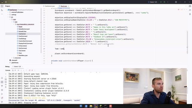 Ep13. Hypixel Scoreboard (No Flicker) - Minecraft Plugin Development смотреть онлайн