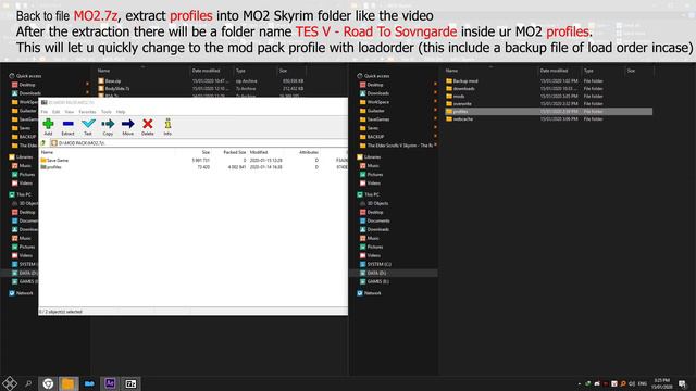 TES V - MOD PACK GUIDE ENG смотреть онлайн
