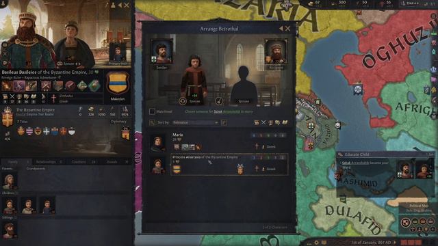 Crusader Kings III - #01 Learning while we play смотреть онлайн