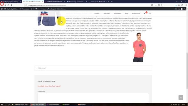 Criando um Blog dentro da sua loja virtual, Wordpress. E-commerce #Aula13 смотреть онлайн