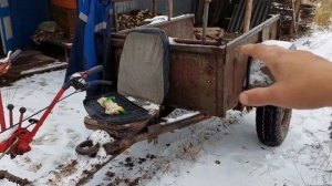 мотоблок МТЗ , полтора года эксплуатации в руках владельца дилетанта .