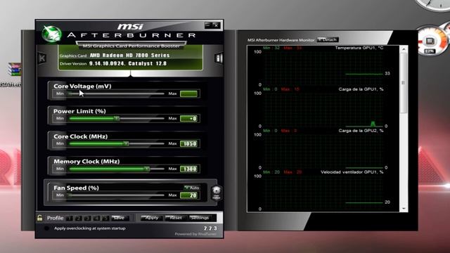 Mejorar el rendimiento de la tarjeta grafica nvidia y ati OverClocking (OC) смотреть онлайн