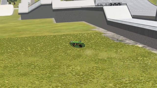 Hard descent down stairs on AUDI RS7/ Hard descent - BeamNG Drive смотреть онлайн