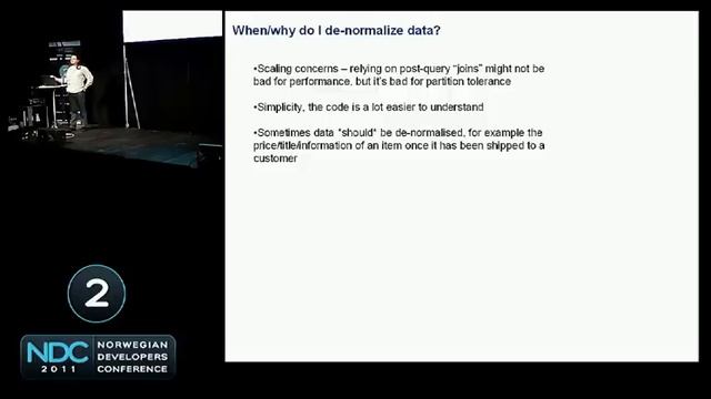 Document databases with ASP.NET MVC - Rob Ashton @ NDC 2011 смотреть онлайн