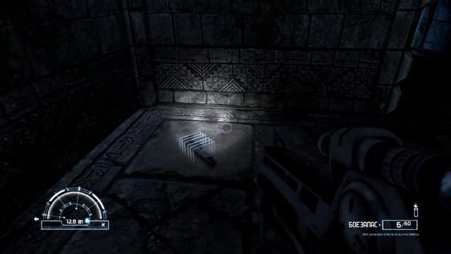 Прохождение игры Aliens vs Predator за десантника 4 часть(руины) смотреть онлайн