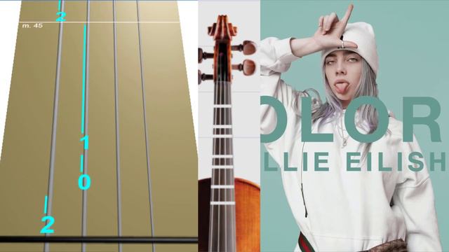 Billie Eilish - idontwannabeyouanymore Violín TUTORIALS and TABS / How to play VIOLÍN смотреть онлайн
