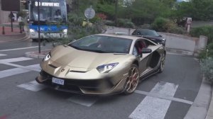 Суперкары Монако  Aventador SVJ SF90 Stradale Performante Spyder 296 GTS 812 GTS ...