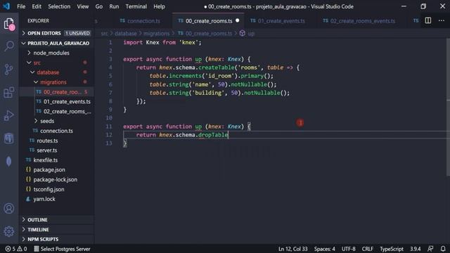 02 - Configuração e Conexão SQLite - Agendamento de Eventos com TypeScript, Knex e SQlite смотреть онлайн