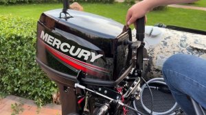 Продолжаем колхозить ПВХ. Новый мотор Mercury 30M.