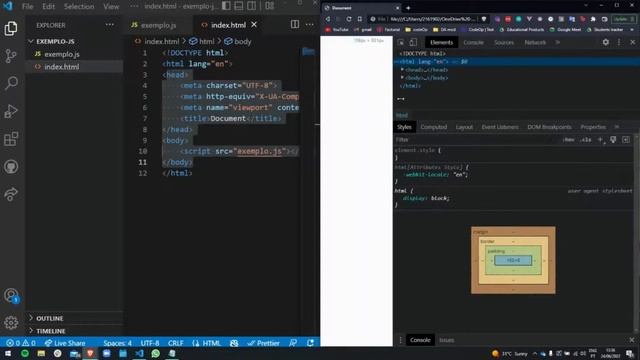 A forma mais fácil de rodar Javascript usando o VSCODE смотреть онлайн