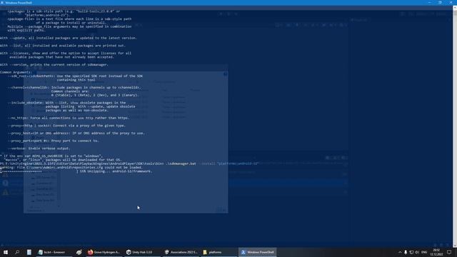 Установка или обновление Android SDK для Unity без установки Android Studio смотреть онлайн
