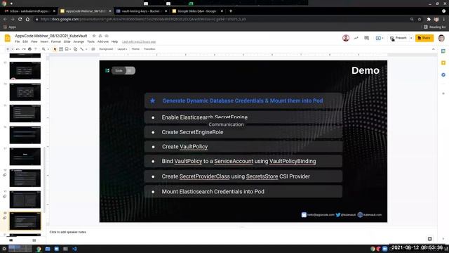[Webinar] Manage HashiCorp Vault in Kubernetes native way using KubeVault смотреть онлайн
