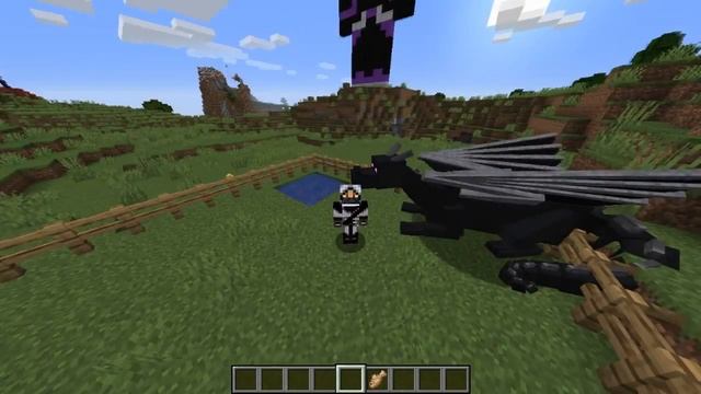 Как вырастить и приручить дракона в Майнкрафт смотреть онлайн