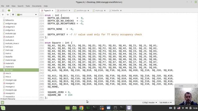 Xiangqi Stockfish: resizing board array смотреть онлайн