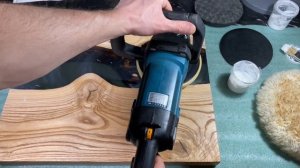 Как отполировать эпоксидную смолу? Полировка смолы на примере столика из слэба с рекой из эпоксидки