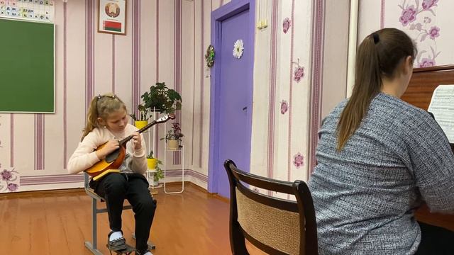 Филидович Полина, домра, младшая группа, Дятловская ДШИ. смотреть онлайн
